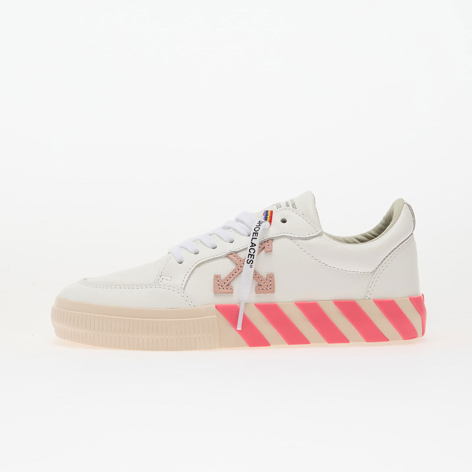 Tennarit ja kengät Off-White Low Vulcanized Leather EUR 34 Valkoinen | OGIA001F25LEA003013B, 0