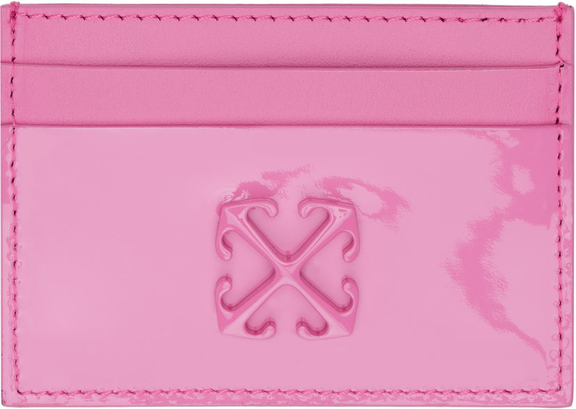 Lompakko Off-White Card Holder Vaaleanpunainen | OWND035F24LEA0013B00