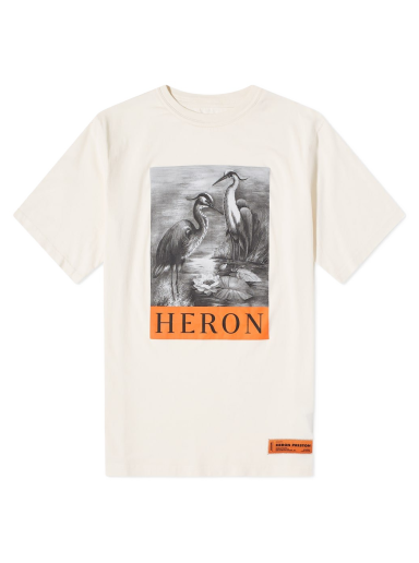 T-paita HERON PRESTON Oversized Tee Valkoinen | HMAA026C99JER0010110