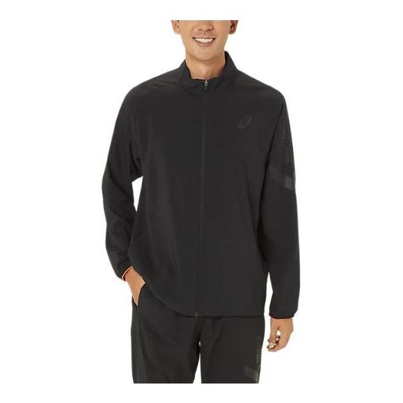 Tuulitakki Asics A-I-M Cool Stretch Woven Summer Jacket Musta | 2031E542-001