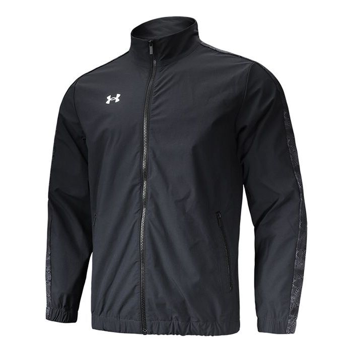 Tuulitakki Under Armour Sportstyle Woven Full Zip Jacket Musta | 22500401-001