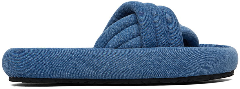 Kengänhoito ISABEL MARANT Isabel Marant Niloo Flat Sandals Tummansininen | 23PSD0028FA-A1B56S