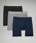 Nyrkkeilijät lululemon Always In Motion Boxer Briefs, 3 Pack, 7" Inseam Tummansininen | prod10980022, 8
