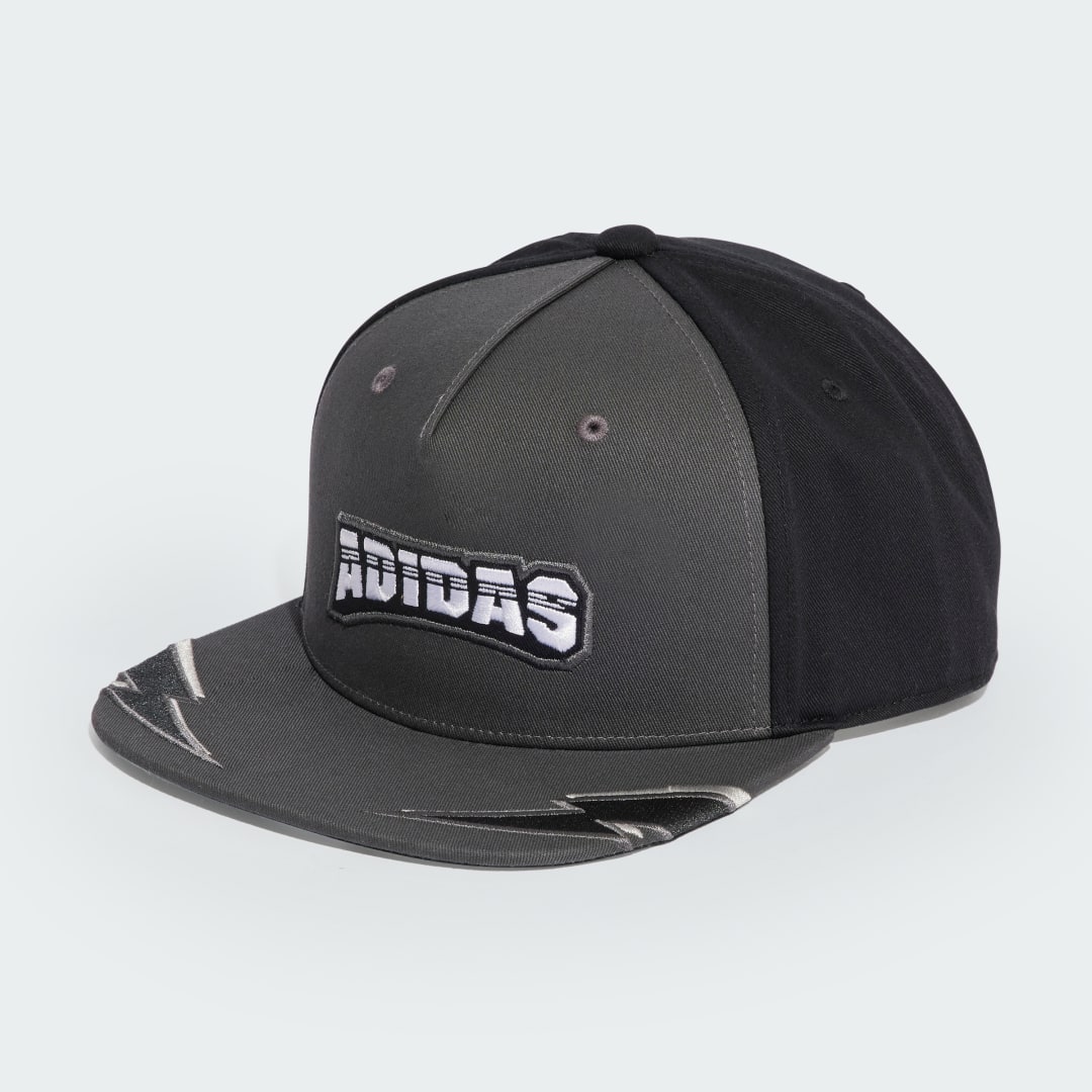 Korkki adidas Performance Adilenium Flat Brim Graphic Cap Harmaa | JW3988, 0