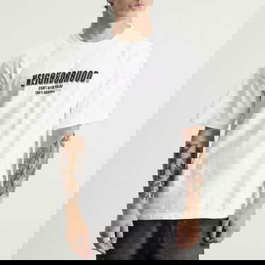 T-paita Neighborhood Neighborhood SS-1 T-Shirt, Size Large Valkoinen | 251PCNH-ST01-WHT, 2