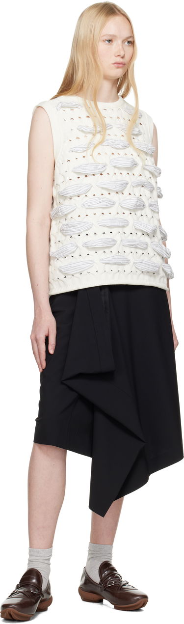 Villapaita ADER ERROR ADER error Knit Vest Valkoinen | BO01SSKT0202WH, 3