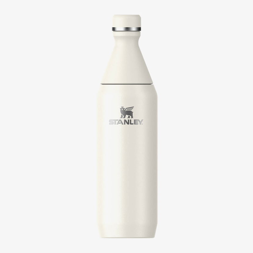 Juomapullo Stanley The All Day Slim Bottle 600 ml Cream Gloss Universal Valkoinen | 10-12069-022