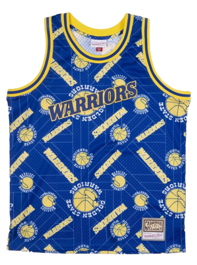 Jersey Mitchell & Ness Golden State Warriors Swingman Jersey Sininen | MSPOBW19081-GSWPTNY