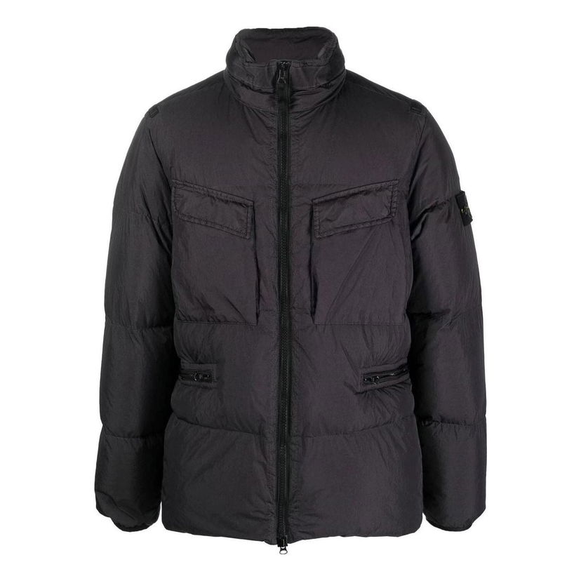 Puffer takki Stone Island Reps Down Jacket Musta | 771540123-V0065