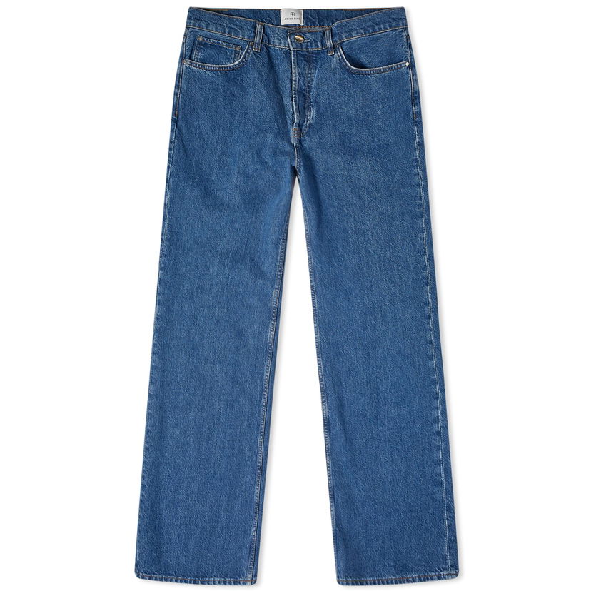 Jeans Anine Bing Hugh Blue Jeans Size Medium Sininen | A-06-1134-418