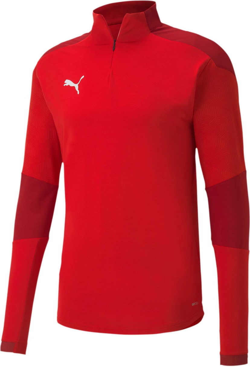 Villapaita Puma Puma teamFINAL 21 Training 1/4 Zip Top Punainen | 65647501