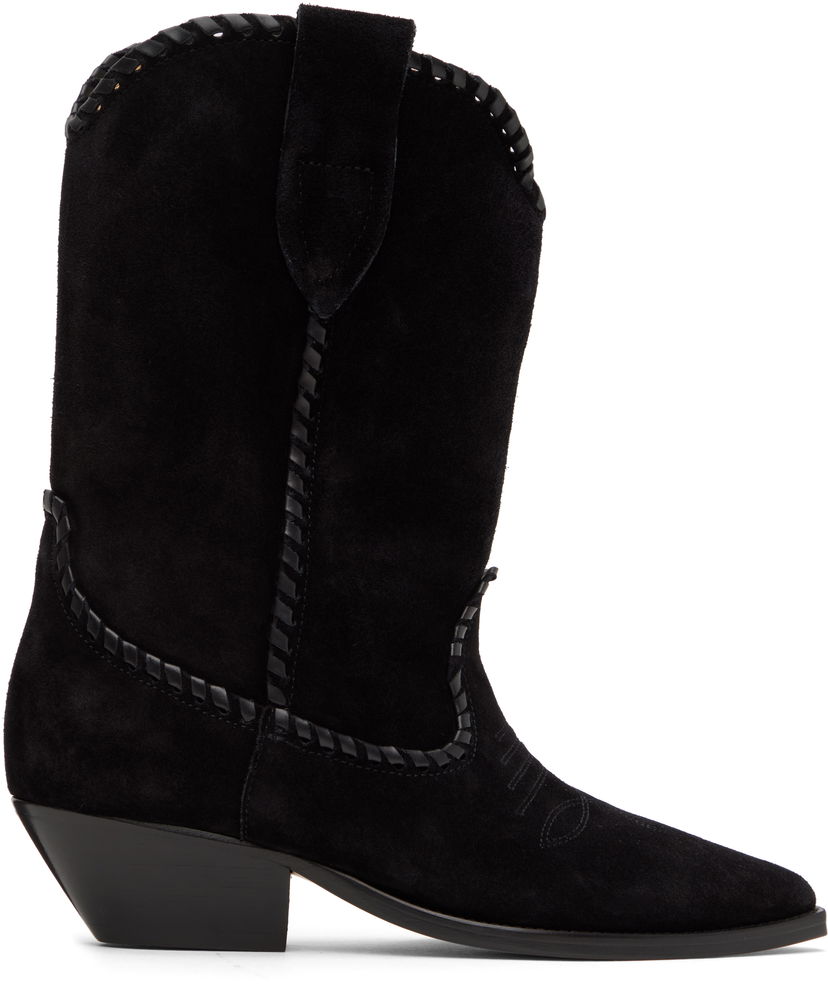 Vaatteet ISABEL MARANT Isabel Marant Duerto Suede Boots Musta | 24HBO0003FC-B4A06S