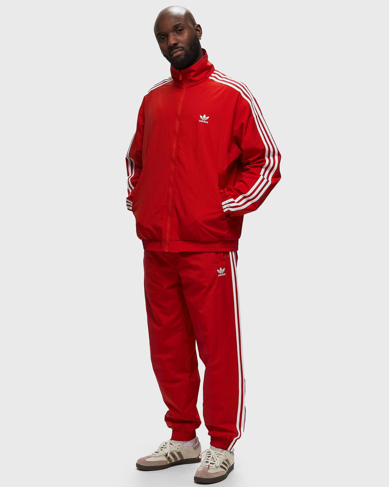 Takki adidas Originals WOVEN FIREBIRD TRACK TOP Punainen | IT2495, 1