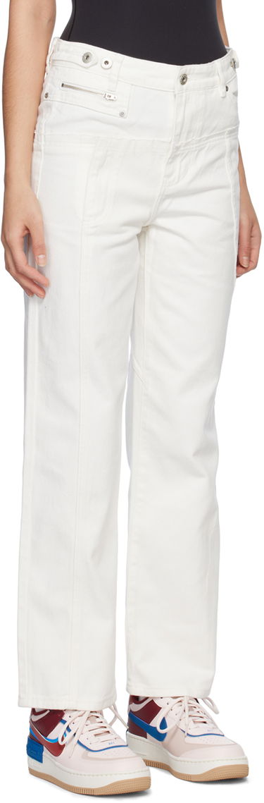 Jeans Feng Chen Wang Feng Chen Wang Deconstructed Jeans Valkoinen | FUS15TR12, 1