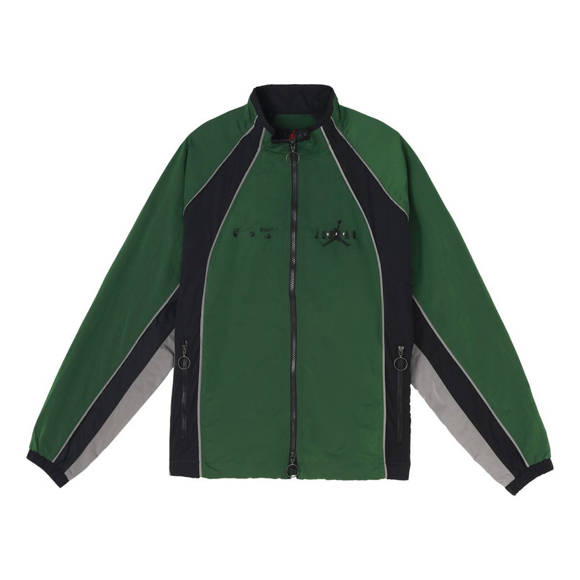 Tuulitakki Jordan Off-White x Air Jordan Track Jacket Vihreä | CV3503-361