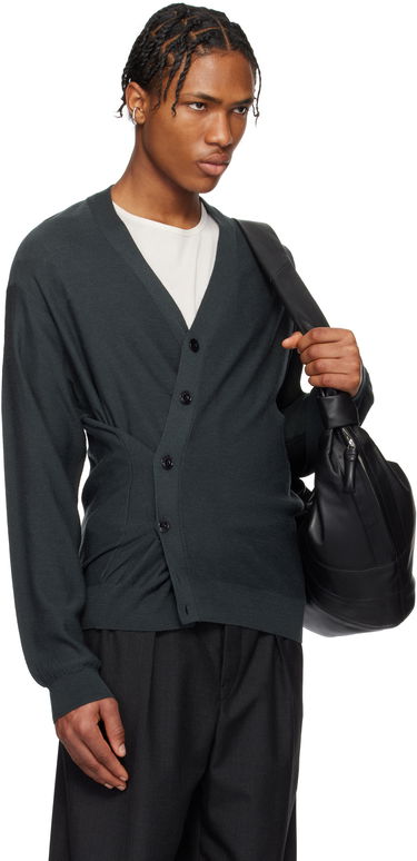 Villapaita LEMAIRE Relaxed Cardigan Musta | TO1082 LK087, 4