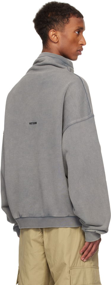 Villapaita We11done We11done Standard Turtleneck Hoodie Harmaa | WD-TS3-24-731-U-CH, 2