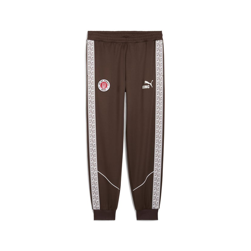 Verryttelyhousut Puma FC St. Pauli KING Anthem Men's Track Pants Ruskea | 783605_01