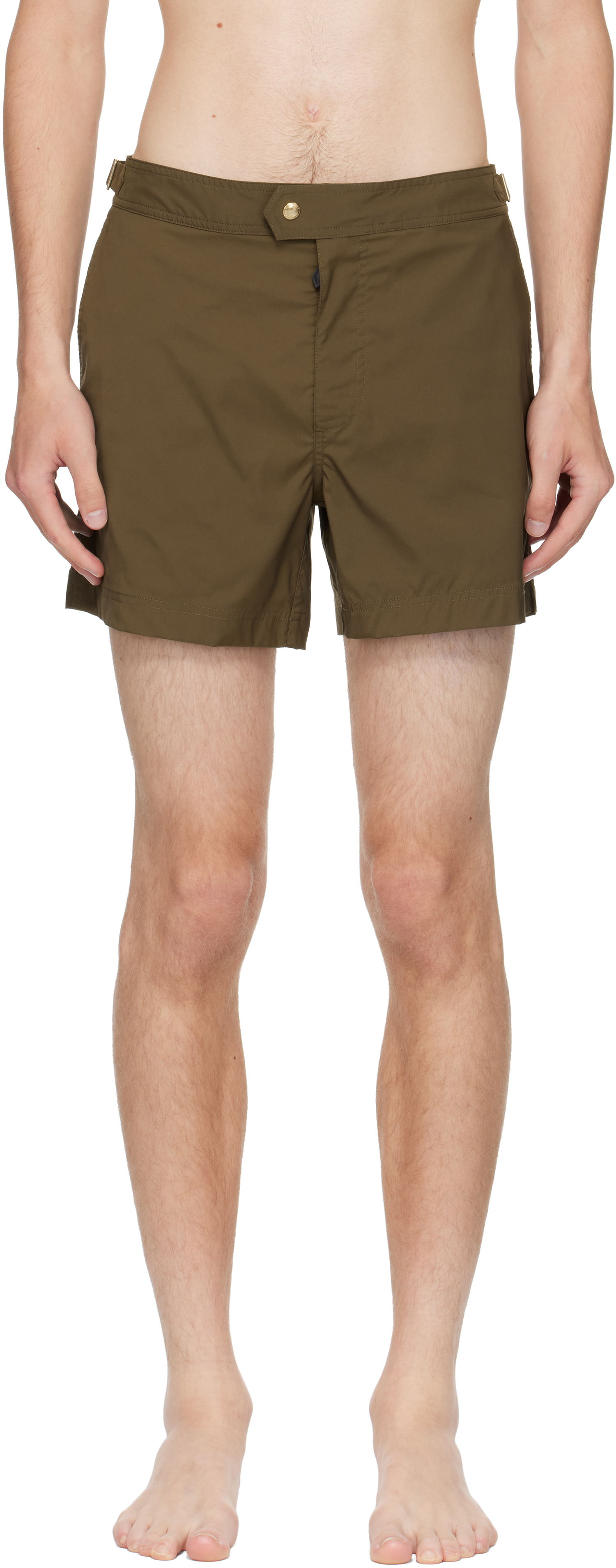 Uimapuvut Tom Ford TOM FORD Nylon Swim Shorts Vihreä | BSS001-FMN067, 0