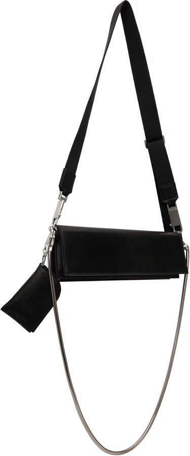 Olkalaukku Rick Owens Rick Owens Hollywood Griffin Baguette Bag with Metal Detail Musta | RO01E7442 LBLWEH, 2