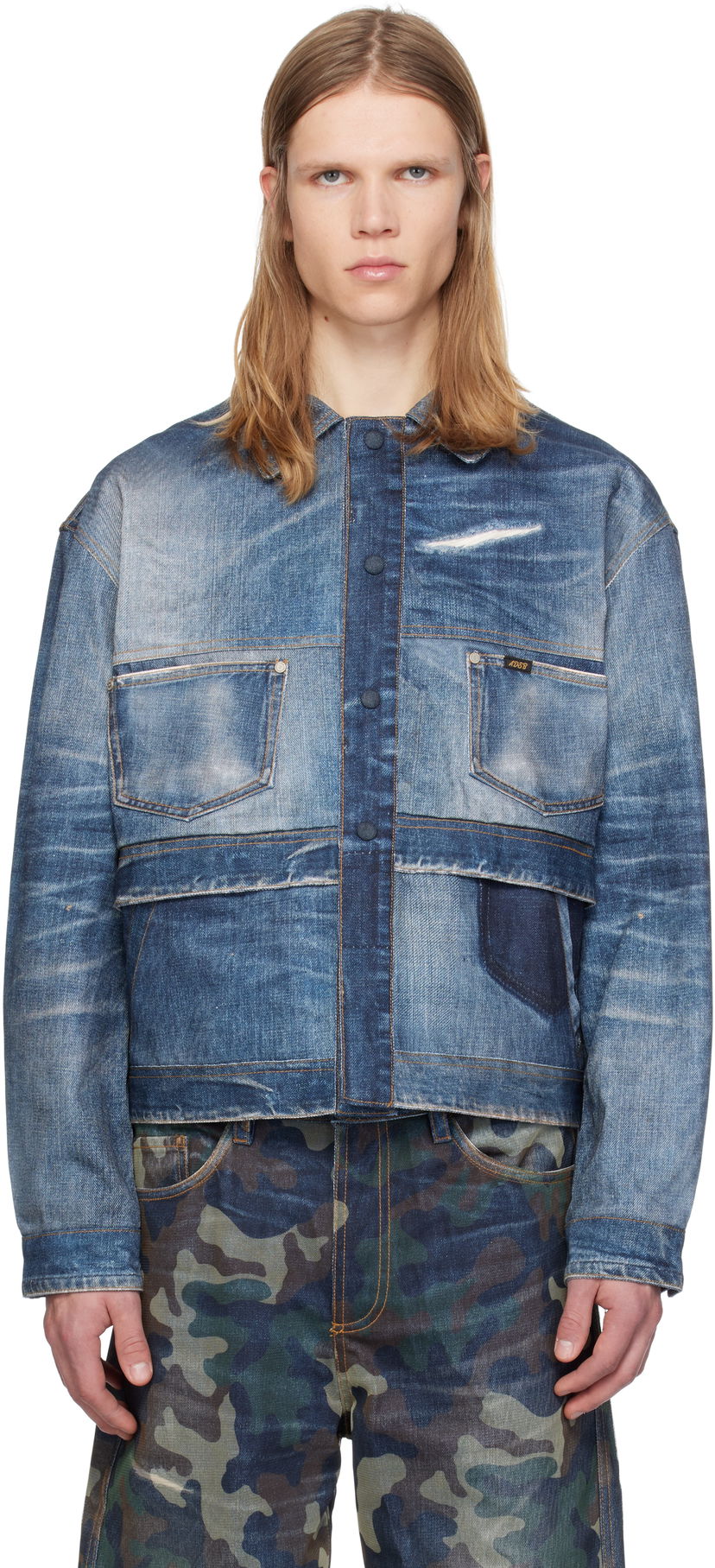 Takki Andersson Bell Double Waist Denim Sininen | awa635m