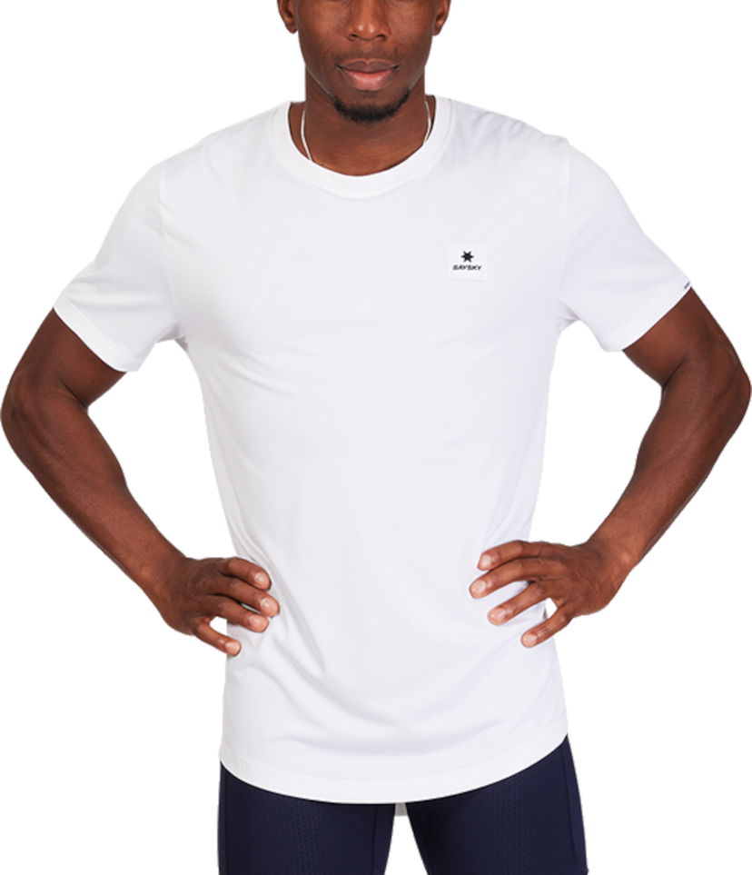 T-paita Saysky Saysky Clean Combat T-Shirt Valkoinen | xmrss30c101