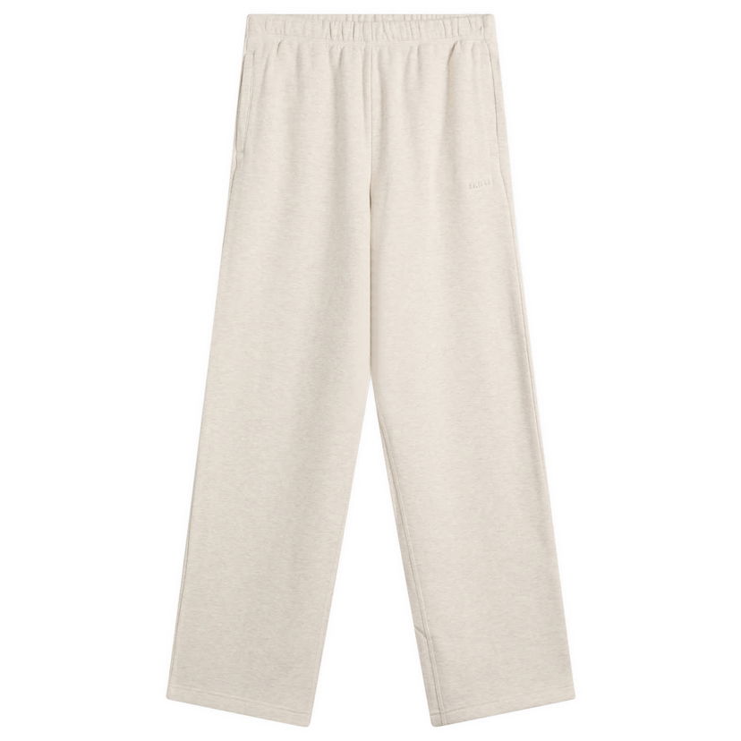 Verryttelyhousut SKIMS Cotton Fleece Classic Straight Leg Pant Beige | ST-PNT-8385W-OAH