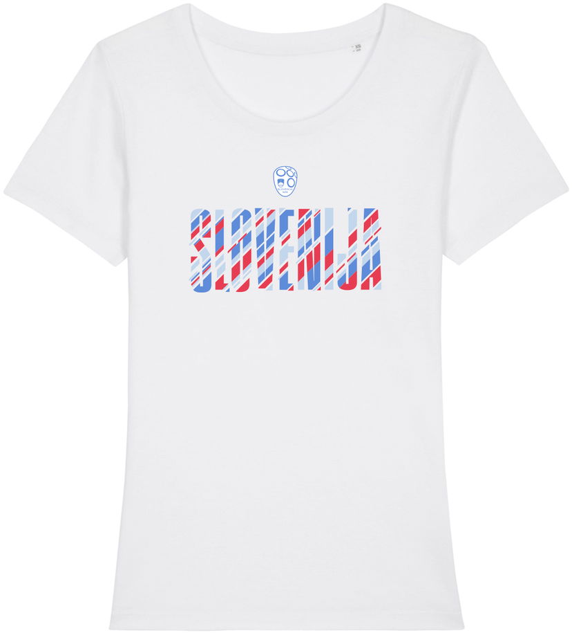 T-paita Nike NZSx11TS SLOVENIJA shirt wmn white Valkoinen | nzsnzs300-100