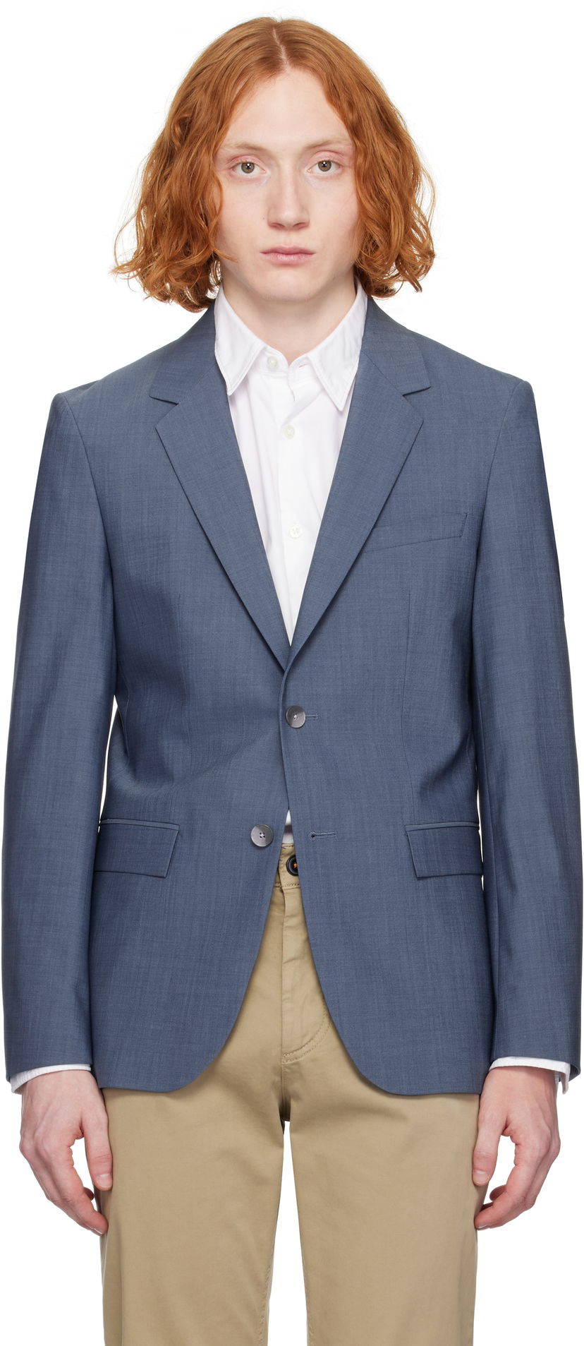 Takki BOSS Slim-Fit Blazer Sininen | 50535030
