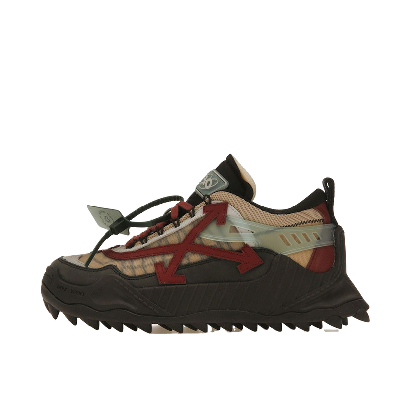 Tennarit ja kengät Off-White Odsy-1000 Black Burgundy Burgundia | OMIA139S23FAB0011027
