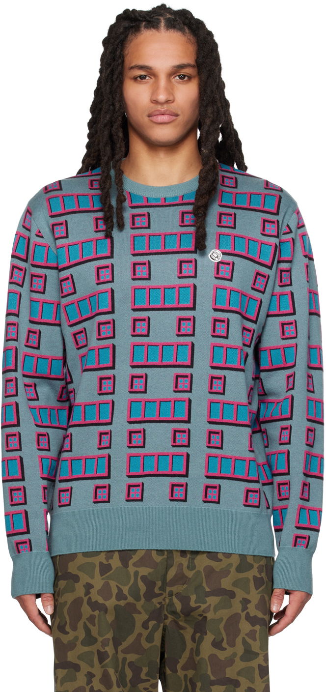Villapaita BILLIONAIRE BOYS CLUB Billionaire Boys Club Crewneck Sweater Sininen | B23143