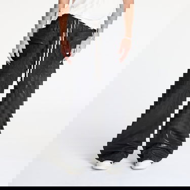 Cargo housut Rick Owens Rick Owens DRKSHDW Creatch Wide Cargo Drawstring Pants XL Musta | DU01E3394 PF 09, 0