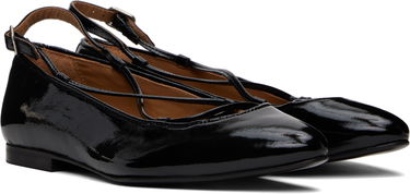 Tennarit ja kengät A.P.C. Lace-Up Ballerina Flats Musta | PXCAI-F53309, 3