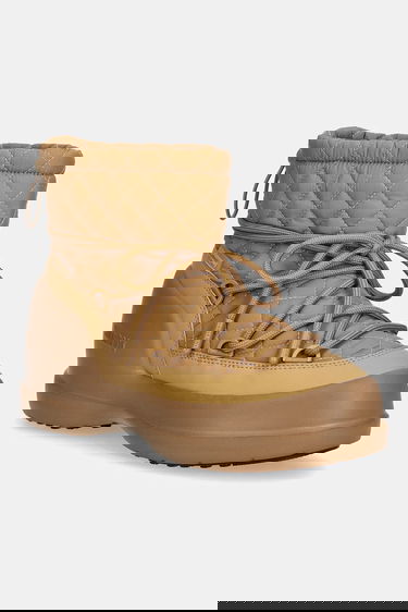 Tennarit ja kengät Moon Boot Snow Boots MEZZALUNA QUILTED MID WP Beige | 80D2500020.L003, 0