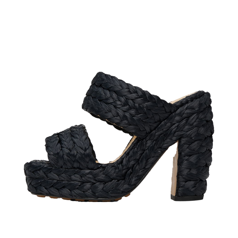 Tennarit ja kengät Bottega Veneta Canalazzo Sandals "Black" Musta | 729710 V0V00