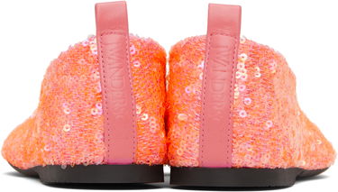 Vaatteet JW Anderson JW Anderson All-Over Sequin Ballerina Flats Ruskea | BL0034-FA0424, 4