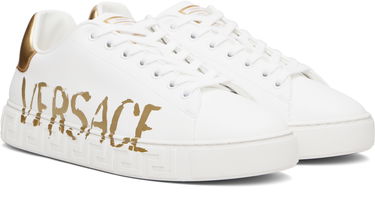 Vaatteet Versace Versace Logo Greca Valkoinen | 1014460_1A14389, 3