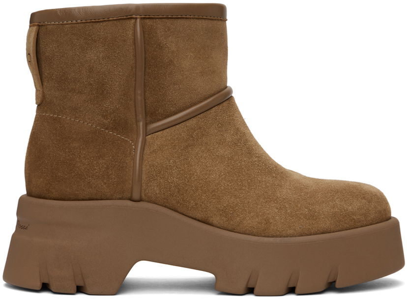 Tennarit ja kengät Gianvito Rossi Gianvito Rossi Shearling Ankle Boots Ruskea | G73055.20GOM.SNF