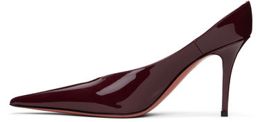 Tennarit ja kengät Amina Muaddi Patent Leather Pumps Burgundia | ANOK MULE PATENT, 2