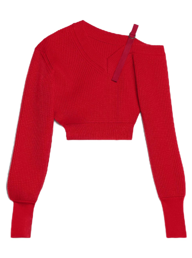 Villapaita Jacquemus La Maille Seville Knitwear Punainen | 233KN345-2315-470