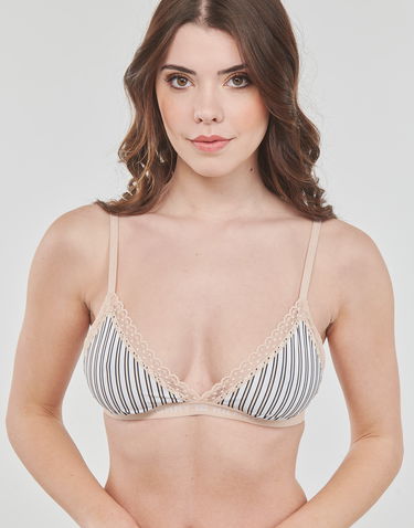 Rintaliivit Tommy Hilfiger Triangle and Bralettes UNLINED TRIANGLE PRT Beige | UW0UW04464-0F8, 4