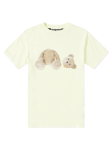 T-paita Palm Angels Garment Dyed Kill the Bear Tee Keltainen | PMAA001S22JER0196560