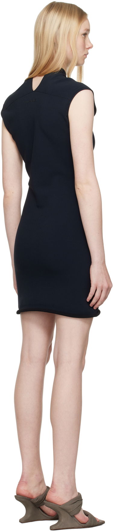 Mekko Alexander Wang Alexander Wang Compact Sporty Minidress Musta | 1KC2256020, 2