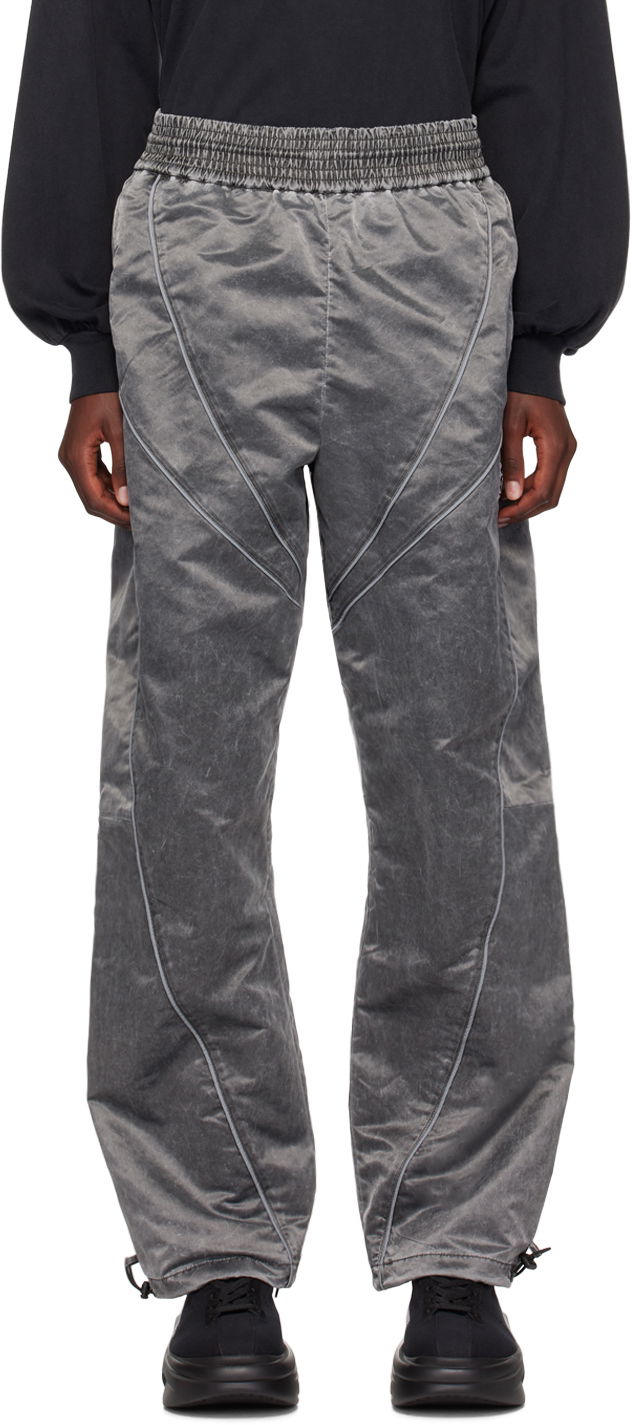 Verryttelyhousut Alexander Wang Gray Piped Track Pants Harmaa | 6WC3244051