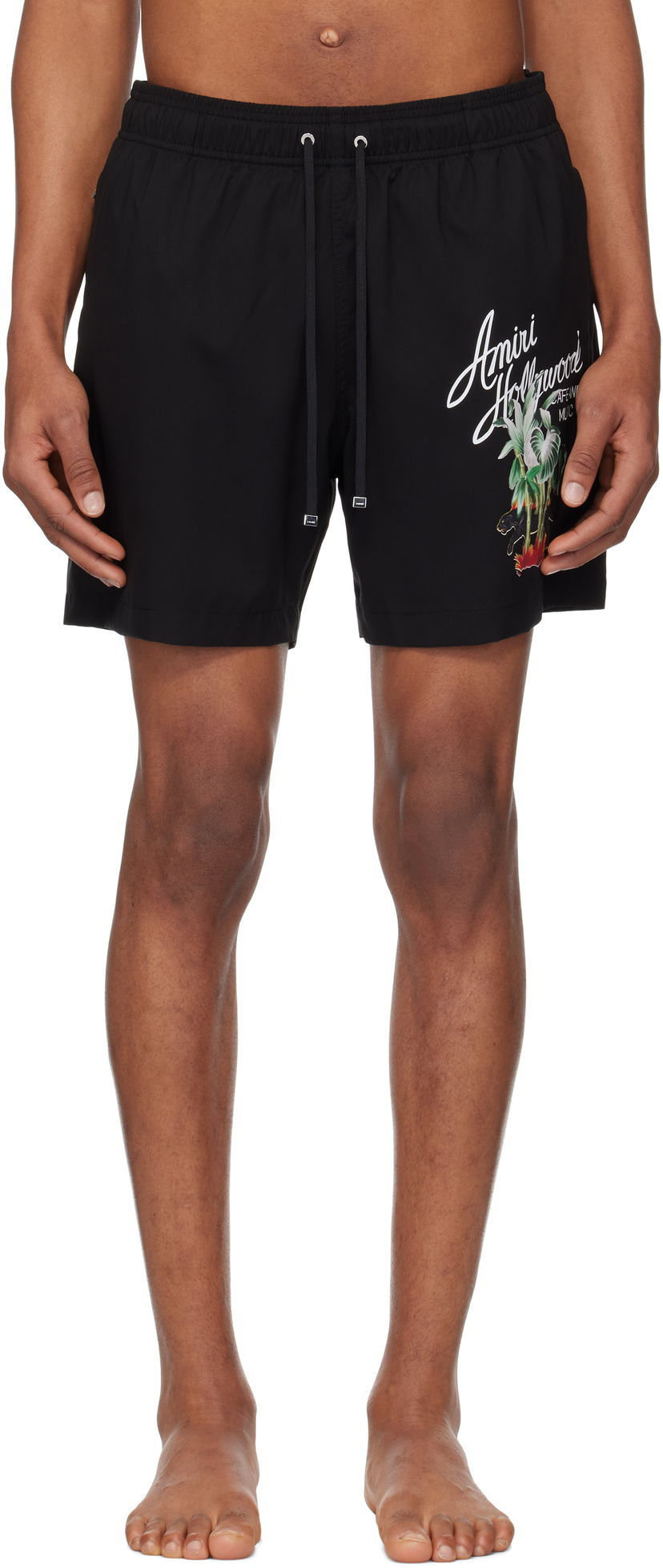 Uimapuvut AMIRI Amiri Hollywood Swim Shorts Musta | AMSWTK1033