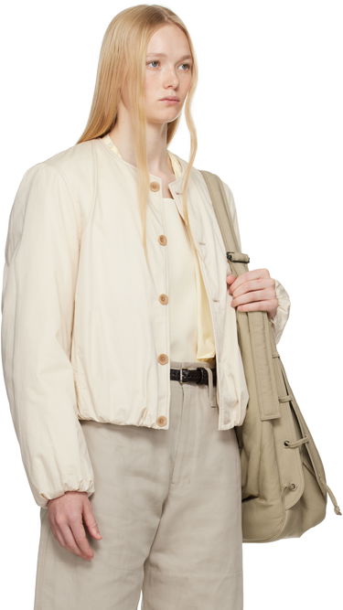 Bomber-takki LEMAIRE Lemaire Wadded Bomber Jacket Musta | OW1128 LF1207, 4