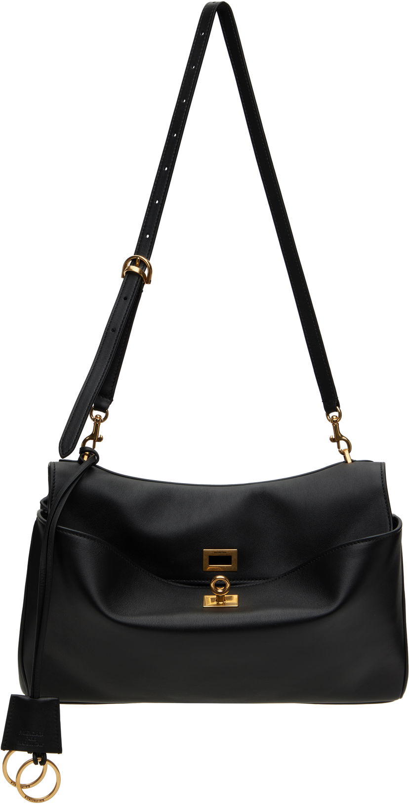 Olkalaukku Balenciaga Balenciaga Rodeo Shoulder Bag Musta | 821787 2AA4V