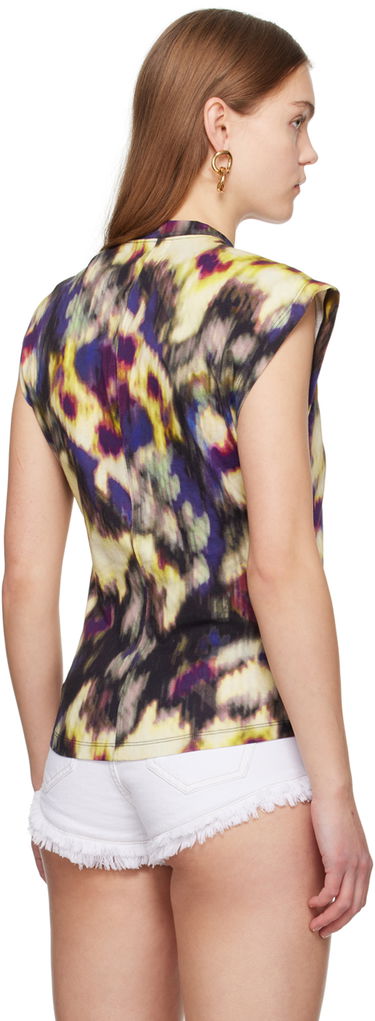 Tankkitoppi Isabel Marant Étoile Etoile Nayda Abstract-Print T-Shirt Monivärinen | 24PTS0175FA-B1N05E, 2