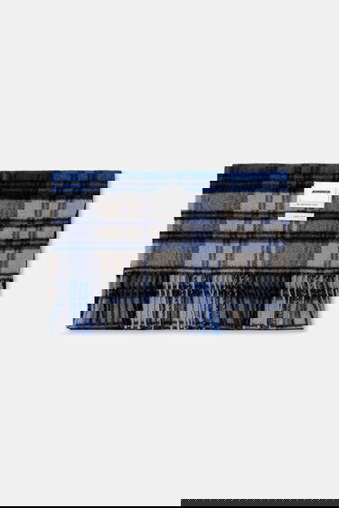 Huivi ADER ERROR Plaid Muffler Scarf Sininen | BMADFWAC0401BL, 3