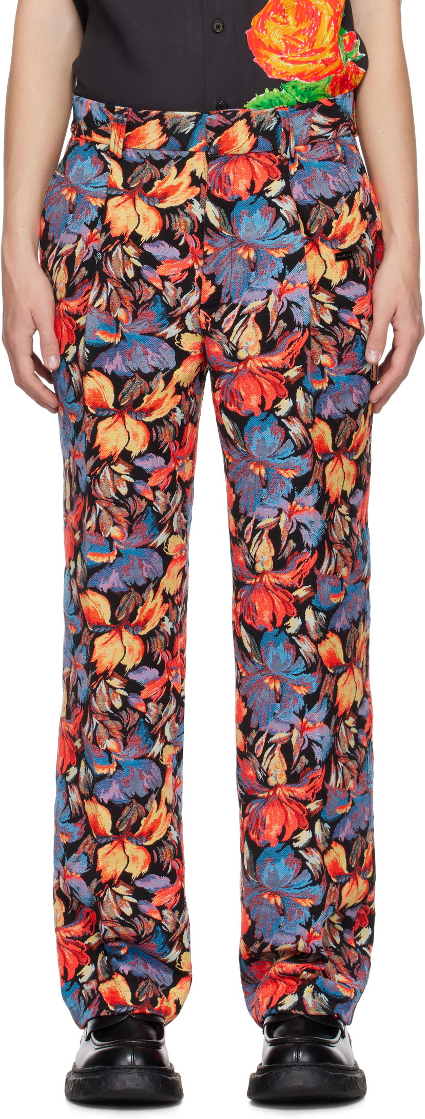 Housut Soulland Floral Trousers Monivärinen | 42051-1311